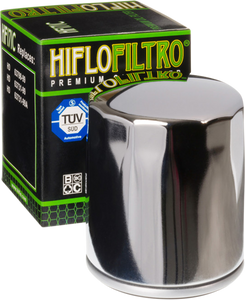 Hiflofiltro - Oil Filter - Chrome - Premium Oil Filter - HF171C