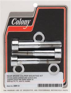 Colony - Bolt Kit - Caliper - Rear - Bolt Kit - 2081-3 Colony - Bolt Kit - Caliper - Rear - Bolt Kit - 2081-3