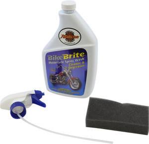 Bike Brite - Cleaner/Degreaser Spray Kit - 32 U.S. fl oz. - Cleaner and Degreaser Spray Wash Kit - MC44K Bike Brite - Cleaner/Degreaser Spray Kit - 32 U.S. fl oz. - Cleaner and Degreaser Spray Wash Kit - MC44K