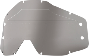 100% - Accuri/Strata Forecast Lens - WIth Bumps - Smoke - Strata/Accuri Forecast Goggle Lens  with Bumps - 51121-507-02