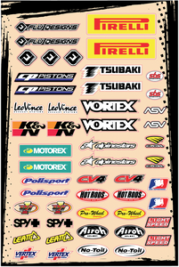 Flu Designs Inc. - Decal Logo Kit - A - Universal Logo Decal Kit - 502 Flu Designs Inc. - Decal Logo Kit - A - Universal Logo Decal Kit - 502