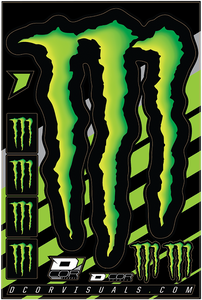 D'cor Visuals - Decal Sheet - Monster Claw - Decal Sheet - 40-90-103