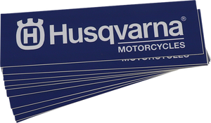 D'cor Visuals - Husqvarna Decal - 6" - 10 Pack - Decals - 40-70-107