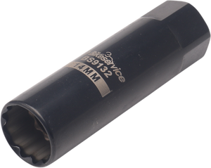 Bikeservice - Socket Plug Tool - Thin - 14 mm - Thin Wall Spark Plug Socket - BS9132 Bikeservice - Socket Plug Tool - Thin - 14 mm - Thin Wall Spark Plug Socket - BS9132