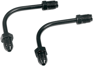 Goodridge - Tube Adapter - 90° - Long - Black - Brake Line Tube Adapter - P691-03BK