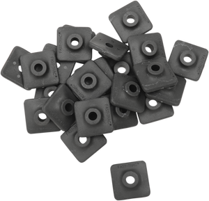 Fast-trac - Extra Large Backer Plates - Black - Square - 24 Pack - Air Lite XL Backer Plates - 700X-24