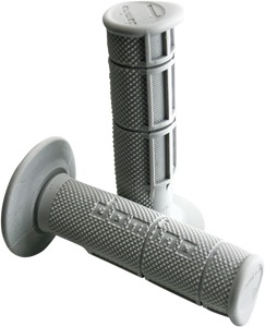 Domino - Grips - Victor - Half Waffle - Gray - Victor Waffle Grips - 1150.82.52.06 Domino - Grips - Victor - Half Waffle - Gray - Victor Waffle Grips - 1150.82.52.06