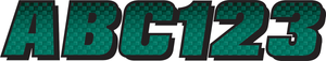 Hardline - I.D. Sticker Kit - 300 Series - Teal Gradation - Watercraft ID Kit - TEBKG300 Hardline - I.D. Sticker Kit - 300 Series - Teal Gradation - Watercraft ID Kit - TEBKG300