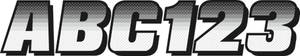 Hardline - I.D. Sticker Kit - 300 Series - White/Black Gradation - Watercraft ID Kit - WHBKG300 Hardline - I.D. Sticker Kit - 300 Series - White/Black Gradation - Watercraft ID Kit - WHBKG300