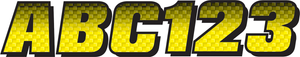 Hardline - I.D. Sticker Kit - 300 Series - Yellow Gradation - Watercraft ID Kit - YEBKG300 Hardline - I.D. Sticker Kit - 300 Series - Yellow Gradation - Watercraft ID Kit - YEBKG300