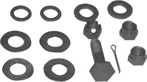 Colony - Upper Mount Kit - Parkerized - Big Twin '52-'72 - Motor Mount Bolt Kit - 2650-13 Colony - Upper Mount Kit - Parkerized - Big Twin '52-'72 - Motor Mount Bolt Kit - 2650-13