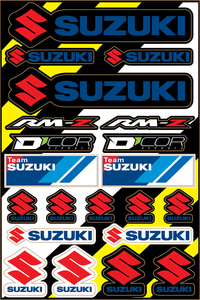 D'cor Visuals - Decal Sheet - Suzuki Cor2 - Decal Sheet - 40-40-104 D'cor Visuals - Decal Sheet - Suzuki Cor2 - Decal Sheet - 40-40-104