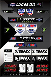 D'cor Visuals - Decal Sheet - Logos - Decal Sheet - 40-90-116 D'cor Visuals - Decal Sheet - Logos - Decal Sheet - 40-90-116