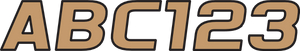 Hardline - I.D. Sticker Kit - 700 Series - Brown - Watercraft ID Kit - BRBLK700 Hardline - I.D. Sticker Kit - 700 Series - Brown - Watercraft ID Kit - BRBLK700