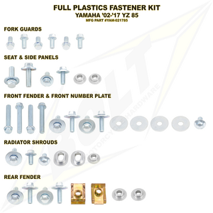 Bolt - Fastener Body Kit - Body Work Fastener Kit - YAM-021785