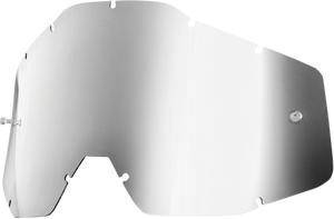 100% - Accuri/Strata/Racecraft Lens - Silver Mirror - Accuri/Strata/Racecraft Lens - 59006-00003