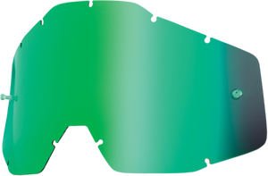 100% - Youth Accuri/Strata Lens - Green Smoke Mirror - Accuri/Strata Junior Goggle Lens - 51003-005-02