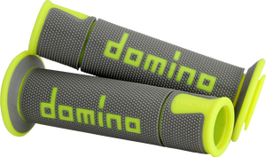 G2 Ergonomics Corp. - Grips - Domino - A450 - Gray/Fluorescent Yellow - A450 Grips - A45041C5052 G2 Ergonomics Corp. - Grips - Domino - A450 - Gray/Fluorescent Yellow - A450 Grips - A45041C5052