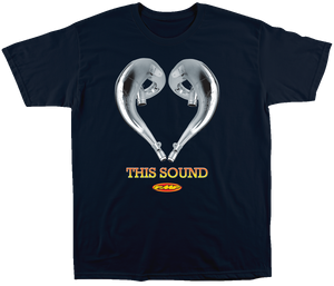 Fmf - Love Sound T-Shirt - Navy - Medium - Love Sound T-Shirt - SP23118915NVYM