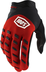 100% - Youth Airmatic Gloves - Red/Black - XL - Youth Airmatic Gloves - 10001-00011
