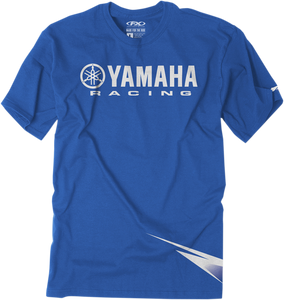 Factory Effex - Youth Yamaha Racing Strobe T-Shirt - Blue - Large - Youth Yamaha Racing Strobe T-Shirt - 21-83224