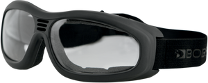 Bobster - Touring II Goggles - Matte Black - Clear - Touring II Goggles - BT2001C