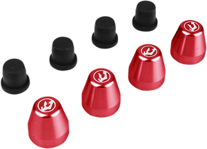 Driven Racing - Brake Bleeder Cover - Red - Brake Bleeder Cover - DBNC-RD