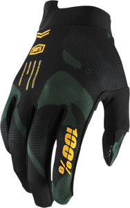 100% - iTrack Gloves - Sentinel Black - Medium - iTrack Gloves - 10008-00021