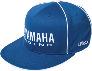 Factory Effex - Yamaha Racing Flexfit Hat - Blue - Small/Medium - Yamaha Racing Flexfit Hat - 12-88070