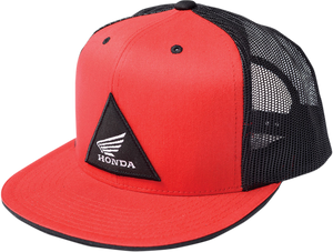 Factory Effex - Honda TRI Snapback Hat - Black - Honda Snapback Hat - 18-86200