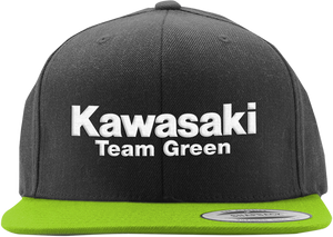 Factory Effex - Youth Kawasaki Team Green - Black/Green - Hat - 22-86106