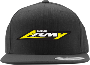 Factory Effex - Youth Suzuki Army Hat - Black - Hat - 22-86406