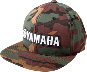 Factory Effex - Yamaha Bold Snapback Hat - Camouflage - Yamaha Bold Snapback Hat - 24-86202