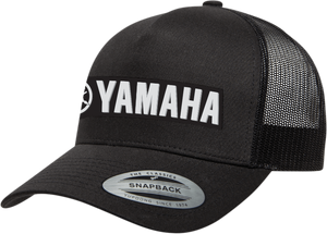 Factory Effex - Yamaha Core Hat - Black - One Size - Core Hat - 25-86202