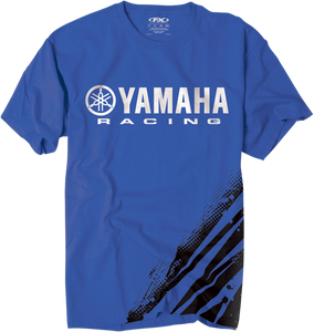 Factory Effex - Yamaha Racing Flare T-Shirt - Royal Blue - Large - Yamaha Racing Flare T-Shirt - 14-88182