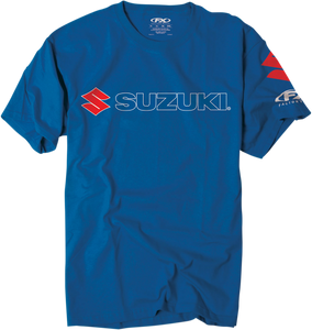 Factory Effex - Suzuki Team T-Shirt - Royal Blue - Medium - Suzuki T-Shirt - 15-88460