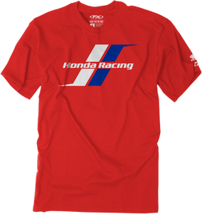 Factory Effex - Honda Stripes T-Shirt - Red - 2XL - Honda T-Shirt - 22-87308