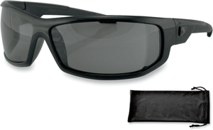 Bobster - AXL Sunglasses - Gloss Black - Smoke - AXL Sunglasses - EAXL001 Bobster - AXL Sunglasses - Gloss Black - Smoke - AXL Sunglasses - EAXL001