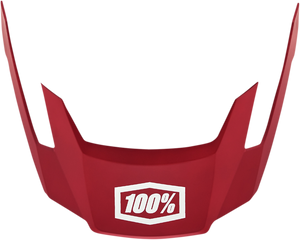100% - Altec Visor - Deep Red - S/M/L/XL - Altec Helmet Visor - 89025-00004