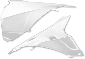 Cycra - Air Box Cover - White - KTM - Replacement Plastic Air Box Cover - 1CYC-1900-42 Cycra - Air Box Cover - White - KTM - Replacement Plastic Air Box Cover - 1CYC-1900-42