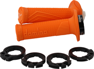 Domino - Grips - D100 - D-Lock - Orange - D100 D-Lock Grips - D10046C4500