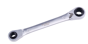 Bikeservice - Ratchet Wrench Tool - 4-In-1 Reversible Ratchet Wrench - BS7525B Bikeservice - Ratchet Wrench Tool - 4-In-1 Reversible Ratchet Wrench - BS7525B