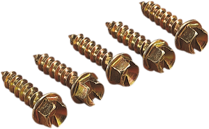 Gold Screws - Ice Screws - Gold - 3/4" - 250 - "Original" Gold Ice Screws - 1250-0059