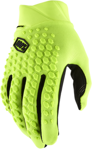 100% - Geomatic Gloves - Fluorescent Yellow - Medium - Geomatic Gloves - 10026-00006