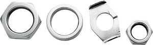 Colony - Nut/Washer Kit - Chrome - Axle Nut Kits - 8160-4 Colony - Nut/Washer Kit - Chrome - Axle Nut Kits - 8160-4