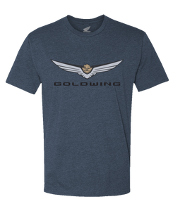 Honda Apparel - Goldwing Cruiser T-Shirt - Navy - 3XL - Honda Goldwing T-Shirt - NP21S-M3021-3X