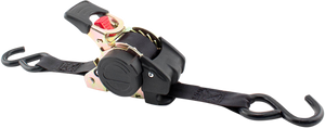 Erickson - Retractable Ratchet Tie-Downs - 10' - Black - Retractable Ratcheting Tie-Downs - 34415 Erickson - Retractable Ratchet Tie-Downs - 10' - Black - Retractable Ratcheting Tie-Downs - 34415