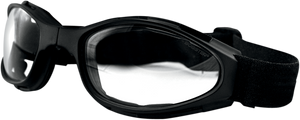 Bobster - Crossfire Goggles - Clear - Crossfire Foldable Goggles - BCR002 Bobster - Crossfire Goggles - Clear - Crossfire Foldable Goggles - BCR002