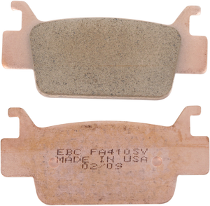 Ebc - SV Severe Duty Brake Pads - FA410SV - Severe Duty "SV" Sintered Brake Pads - FA410SV