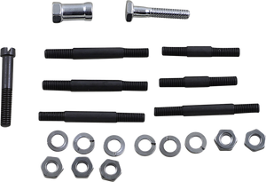 Colony - Pump Mounting Kit - Chrome - Oil Pump Mounting Hardware - 8740-19